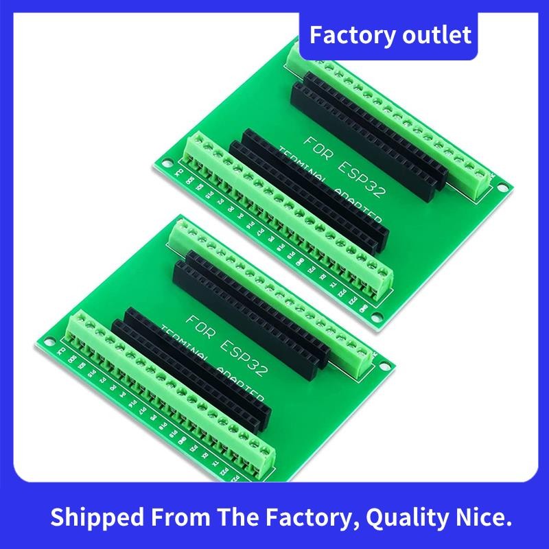 2 Chiếc ESP32 Đột Phá Ban GPIO 1 Thành 2 Cho 38PIN Phiên Bản Nẹp ESP32 ESP-WROOM-32 Ban Phát Triển V