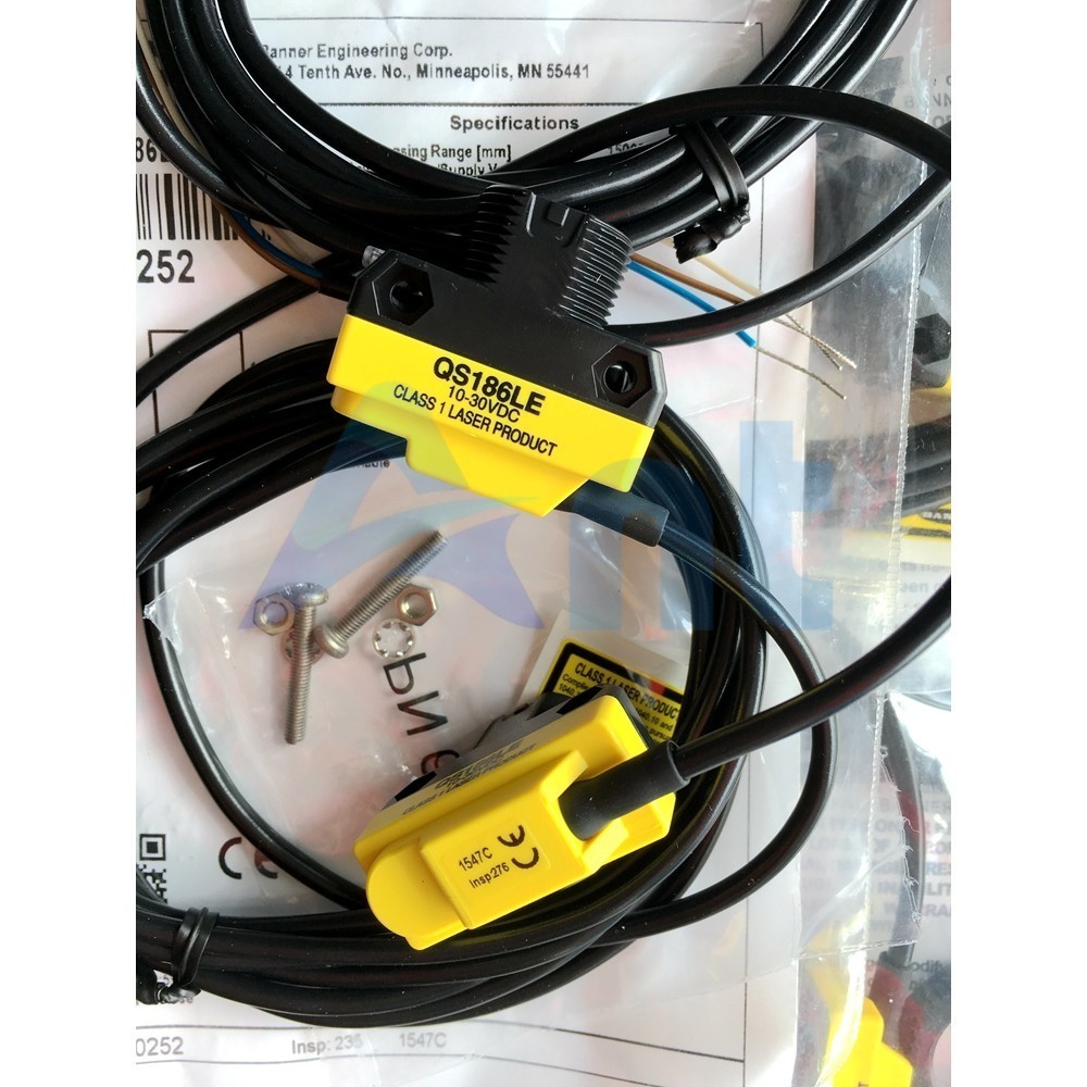 Qs186le Qs18vn6r Qs18vp6r Công Tắc Quang Điện Laser Bangna Banner Giả Một Hình Phạt Mười