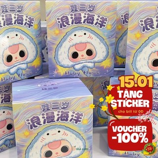 Hàng Sẵn Blind Box Baby Three Hải Sản Ocean Nhà Cam