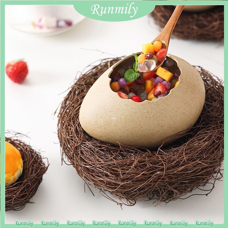 Vỏ Trứng Bát Gốm Ăn Liền Mì Bát Sáng Tạo Món Tráng Miệng Bát Hấp Trứng Nhà Hàng Bộ Đồ Ăn Trang Trí