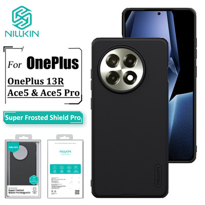 Ốp điện thoại Nillkin Super Frosted Shield Pro cho OnePlus 13R / Ace 5 / Ace 5 Pro Ốp điện thoại TPU mờ siêu mỏng + PC Chống vân tay Ốp lưng chống sốc