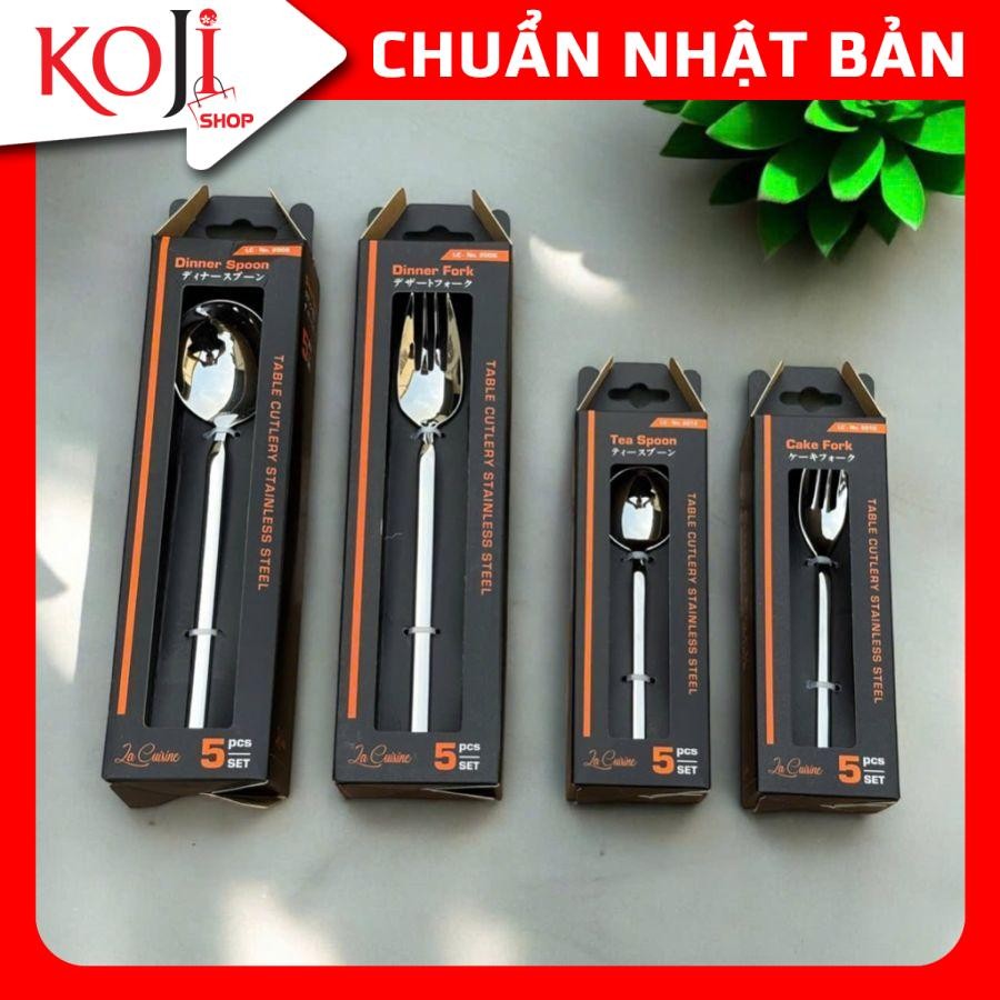 Hộp 5 dĩa inox 304 La Cuisine