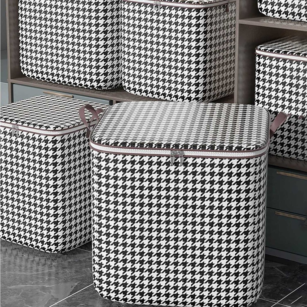 Hộp lưu trữ gấp 220 L Oxford Hộp lưu trữ Quần áo di động Sắp xếp 220 lít