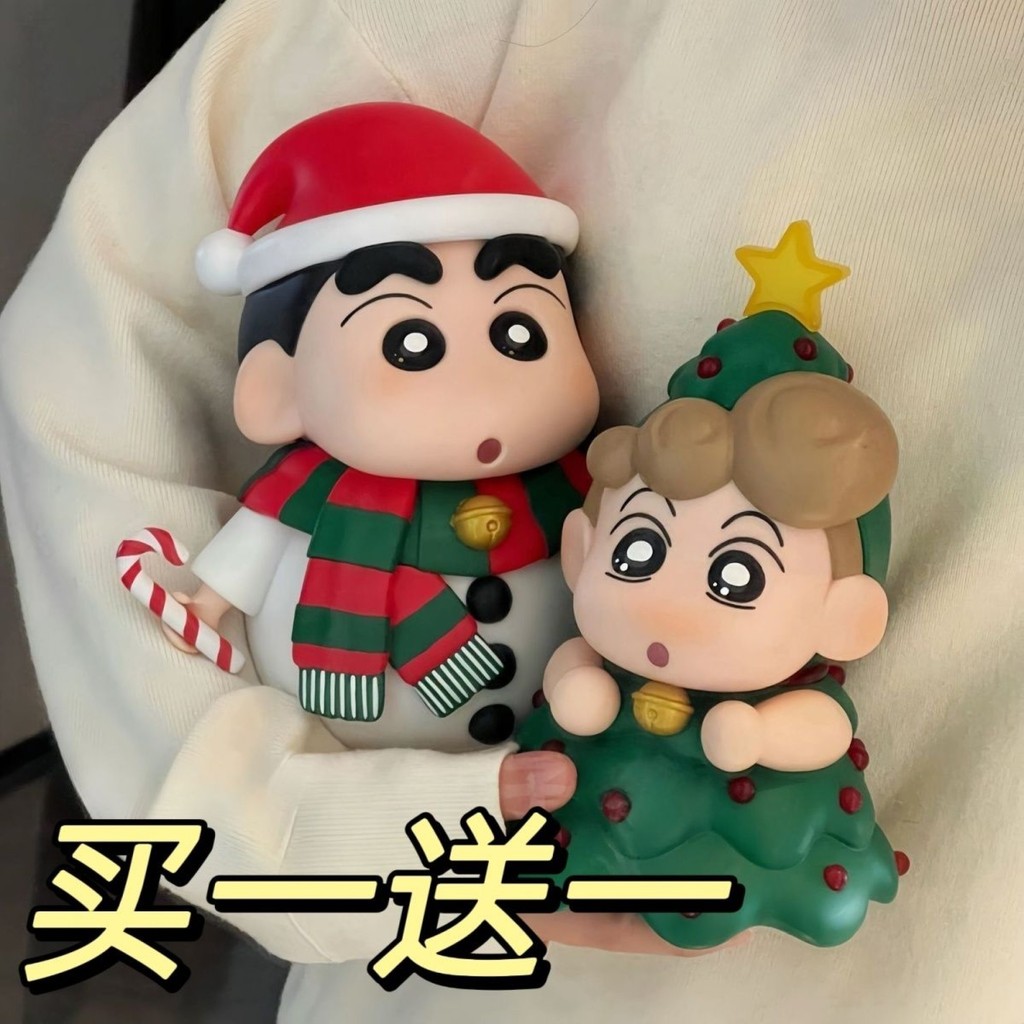 Giáng Sinh Crayon Shin-Chan Tay Người Tuyết Shin-Chan Shin-Chan Shin-Chan Phim Hoạt Hình Dễ Thương D