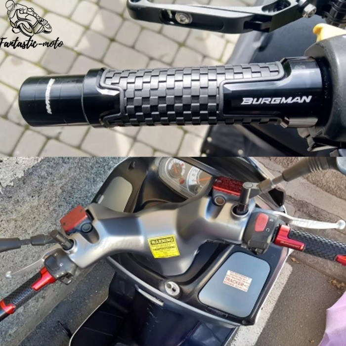 Dành Cho SUZUKI BURGMAN 650 400 125 200 AN650 AN400 AN125 AN200 Xe Máy Tay Cầm Tay CầmBar Grip