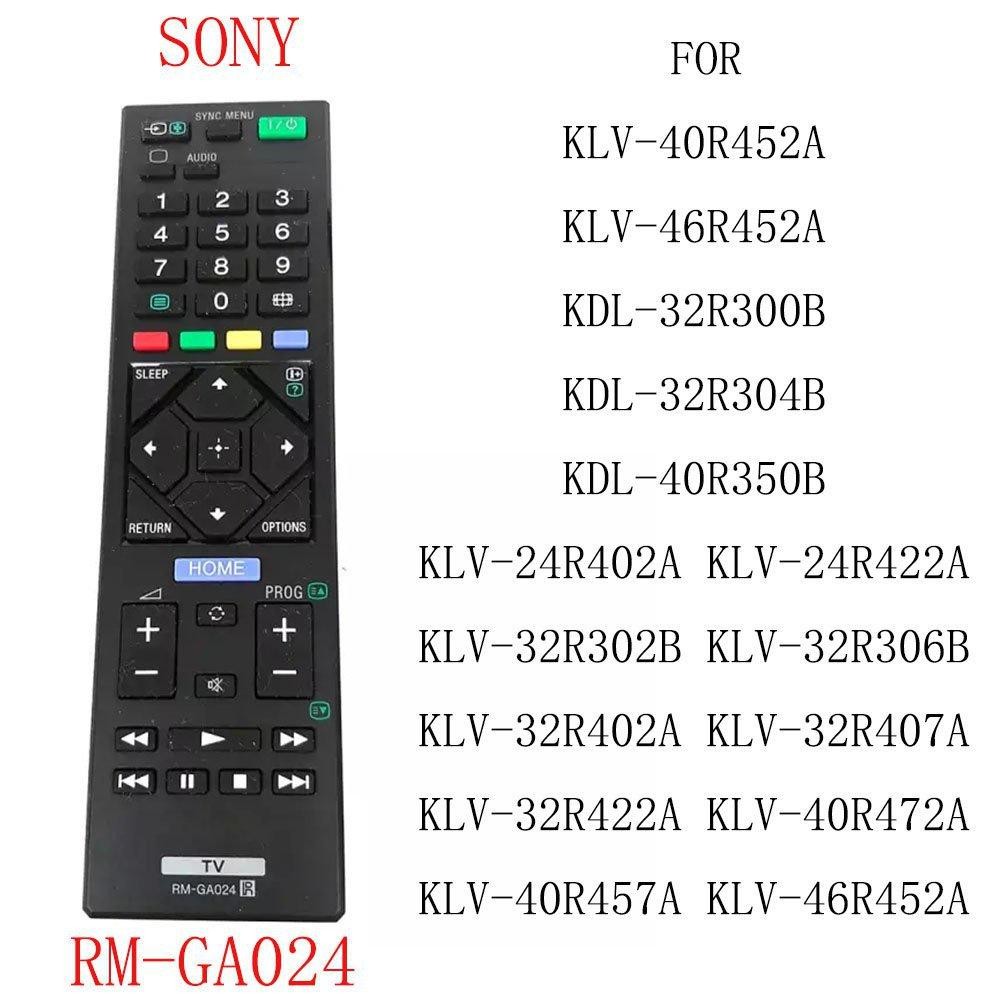 MỚI CHO SONY TV Điều khiển từ xa RM-GA024 RMT-TX111P cho Sony Bravia TV KLV-46R452A KDL-32R300B KDL-