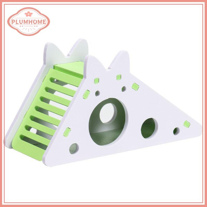 [PLUMHOME] Nhà Hamster Slide Guinea Pig Golden Bear thoáng khí Hamster House (vn)