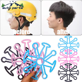 [AM3C] 1-3 miếng lót mũ bảo hiểm silicon - Tấm bảo vệ tóc thoáng khí cho xe máy / xe đạp, Bộ đệm thoải mái chống trượt với thiết kế Massage, Phụ kiện mũ bảo hiểm lắp đặt dễ dàng