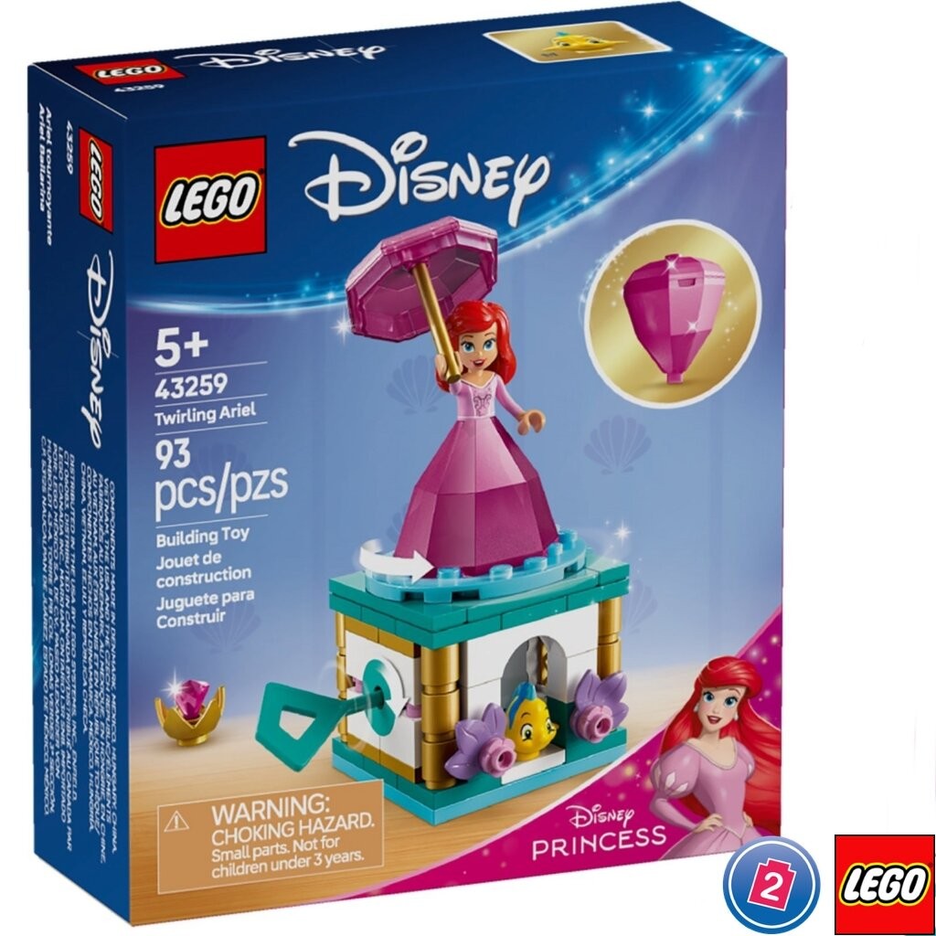 LEGO Disney 43259 Xoắn Ariel
