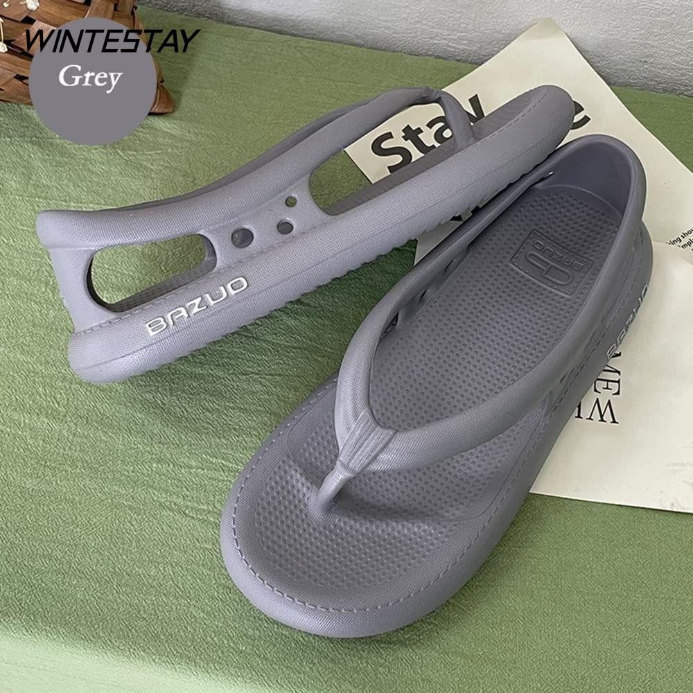 WINTESTAY  Flip-Flop Chống trượt Nhanh Khô Dày