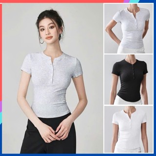  Áo thun baby tee basic Woman jean trơn ôm body chất liệu cotton nhiều màu AT28 áo thun nữ form ôm baby tee tay ngắn 