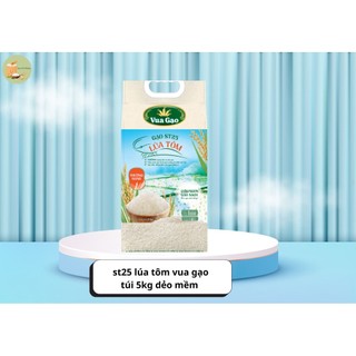 10kg gạo st25 lúa tôm vua gạo dẻo mềm