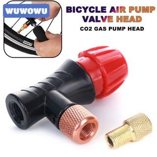 Đầu bơm hơi WUWOWU, Xe đạp MTB Xe đạp đường trường 16g Van bơm không khí hộp mực CO2, Phụ kiện xe đạp bơm hơi nhanh di động Bộ chuyển đổi bơm hơi lốp hai đầu Presta Schrader