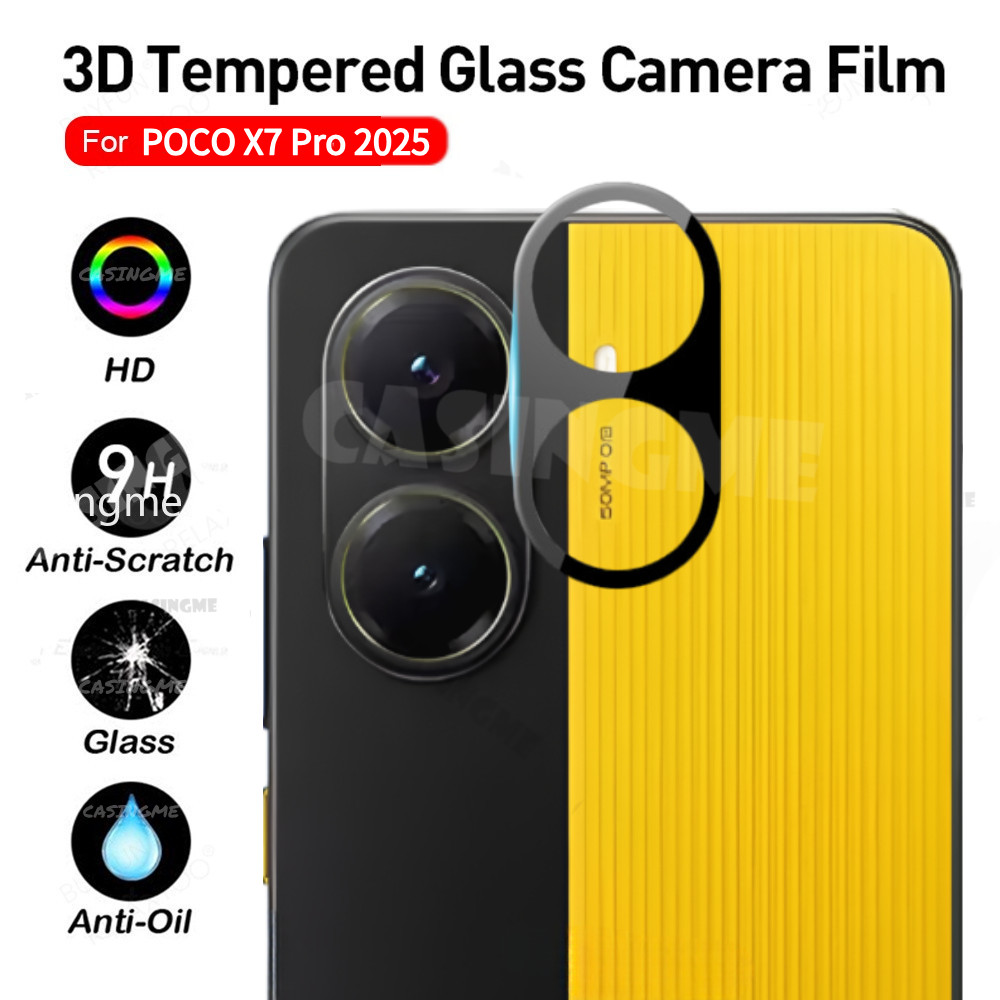 Ống kính máy ảnh 3D bảo hiểm toàn diện POCO X8 Pro 2026 cho POCO X7 Pro 5G X7Pro PocoX7Pro PocoX7 7X