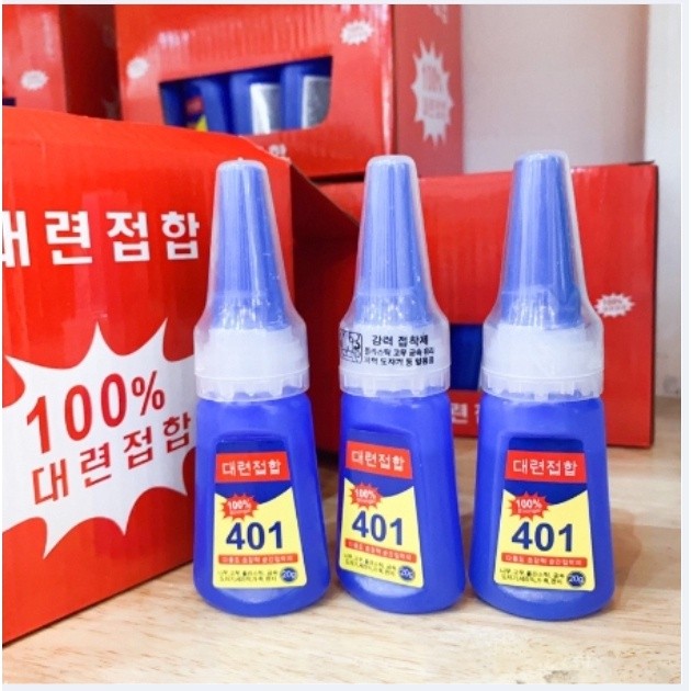 Keo Nước 401 Gel Đa Năng Móng Tay Giả Độ Dính Mạnh