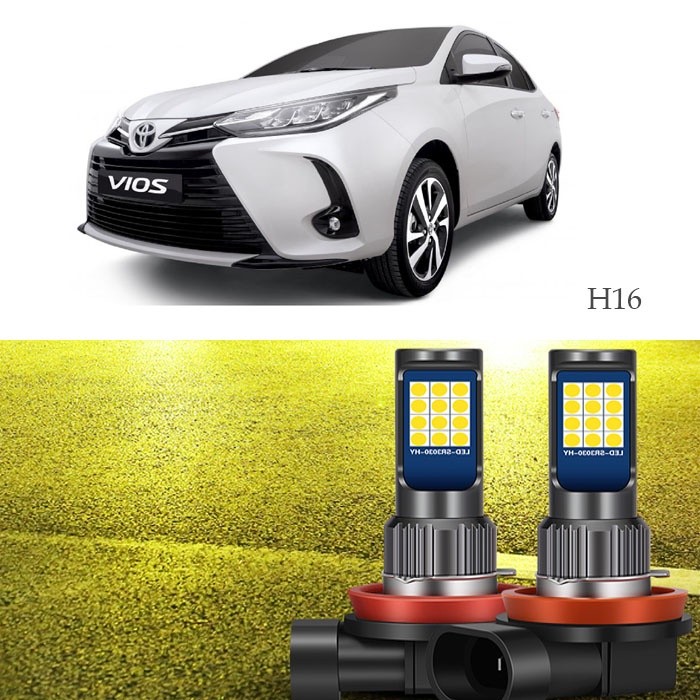 Đèn led cản gầm Vios H16 bộ 2 bóng