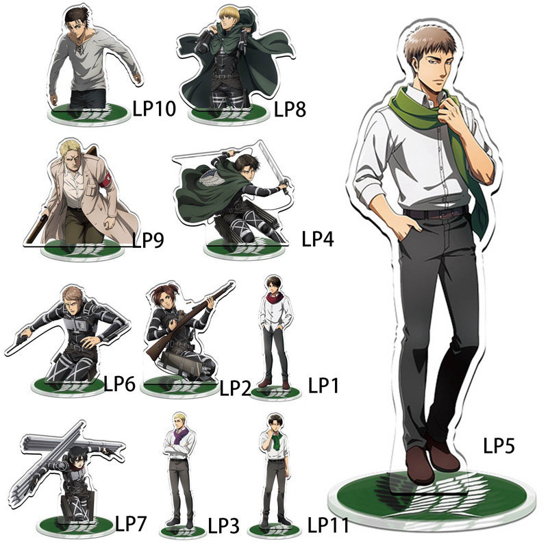 LEVI'S Anime Attacking Giant stand Captain Levi 's fan acrylic stand Trang trí