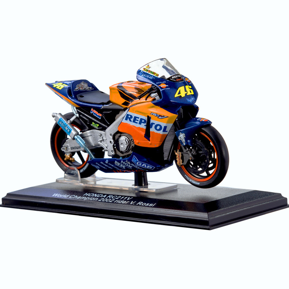 UV2J Ida Raleigh Honda NSR500cc Hợp kim 1: 22 Mô hình mô phỏng xe máy hai bước