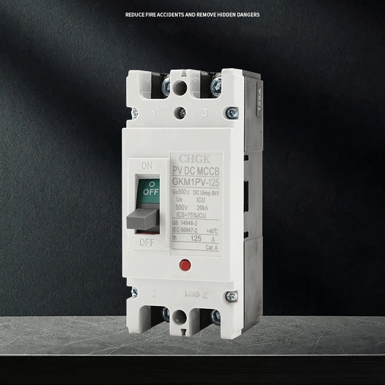 MCCB DC- Aptomat Khối DC 2P 500-1000VDC