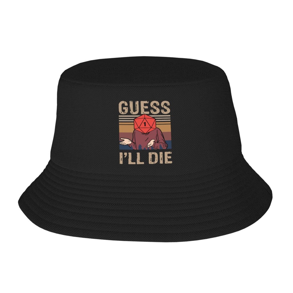 Dnd Dice Guess I Will Die Mũ ngư dân