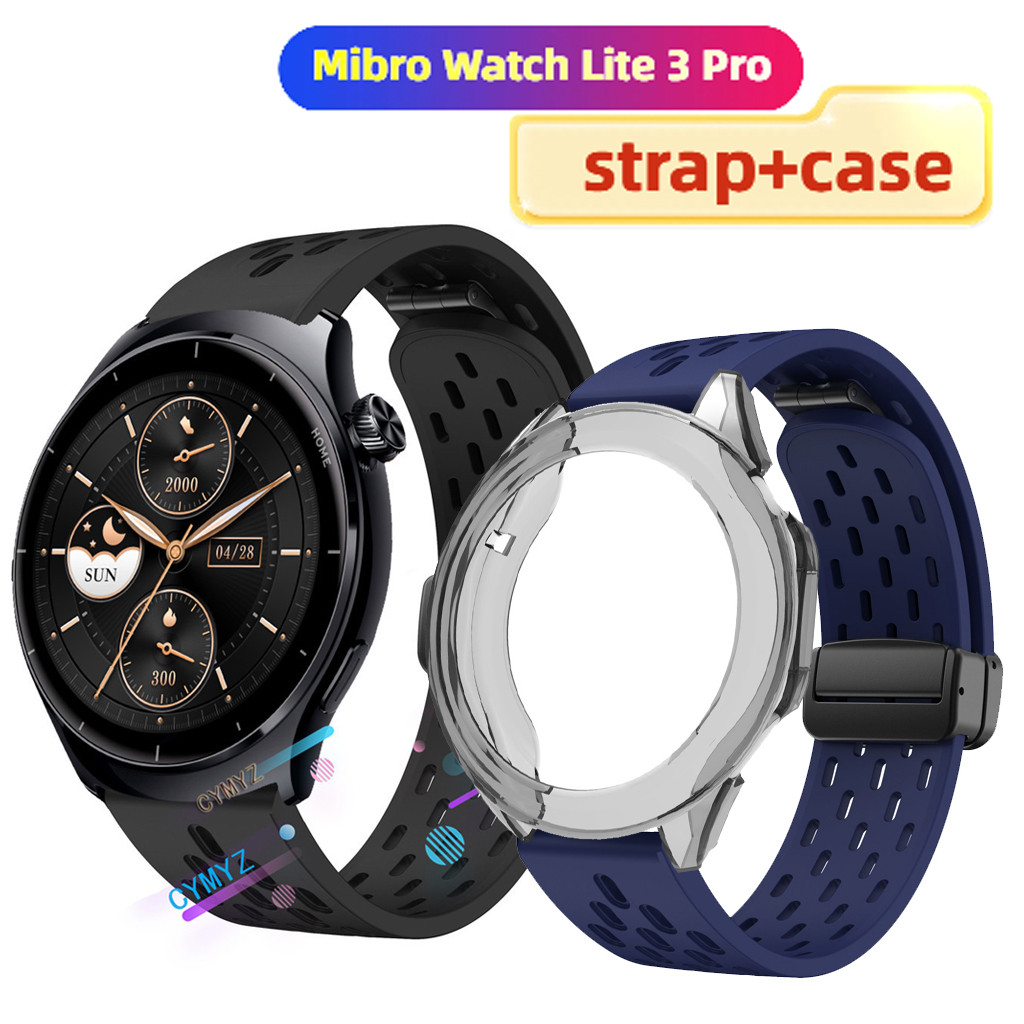 Ốp lưng Mibro Watch Lite 3 Pro Bảo vệ màn hình Mibro Watch Lite 3 Pro Dây đeo silicon Dây đeo thể th