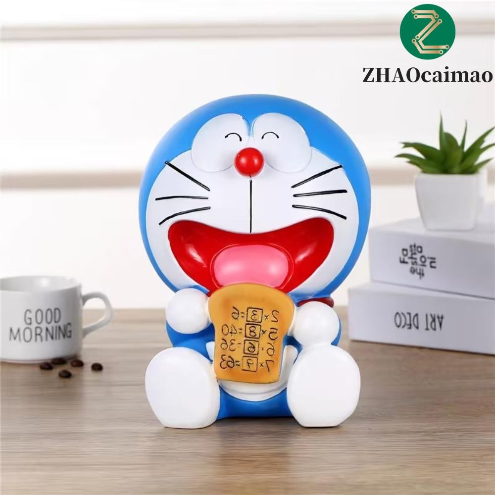 ZHAOCAIMAO Doremon Hộp Đựng Tiền, Trang Trí Lớn Doremon Heo Đất, Hình Sáng Tạo Mô Hình Hoạt Hình Ani