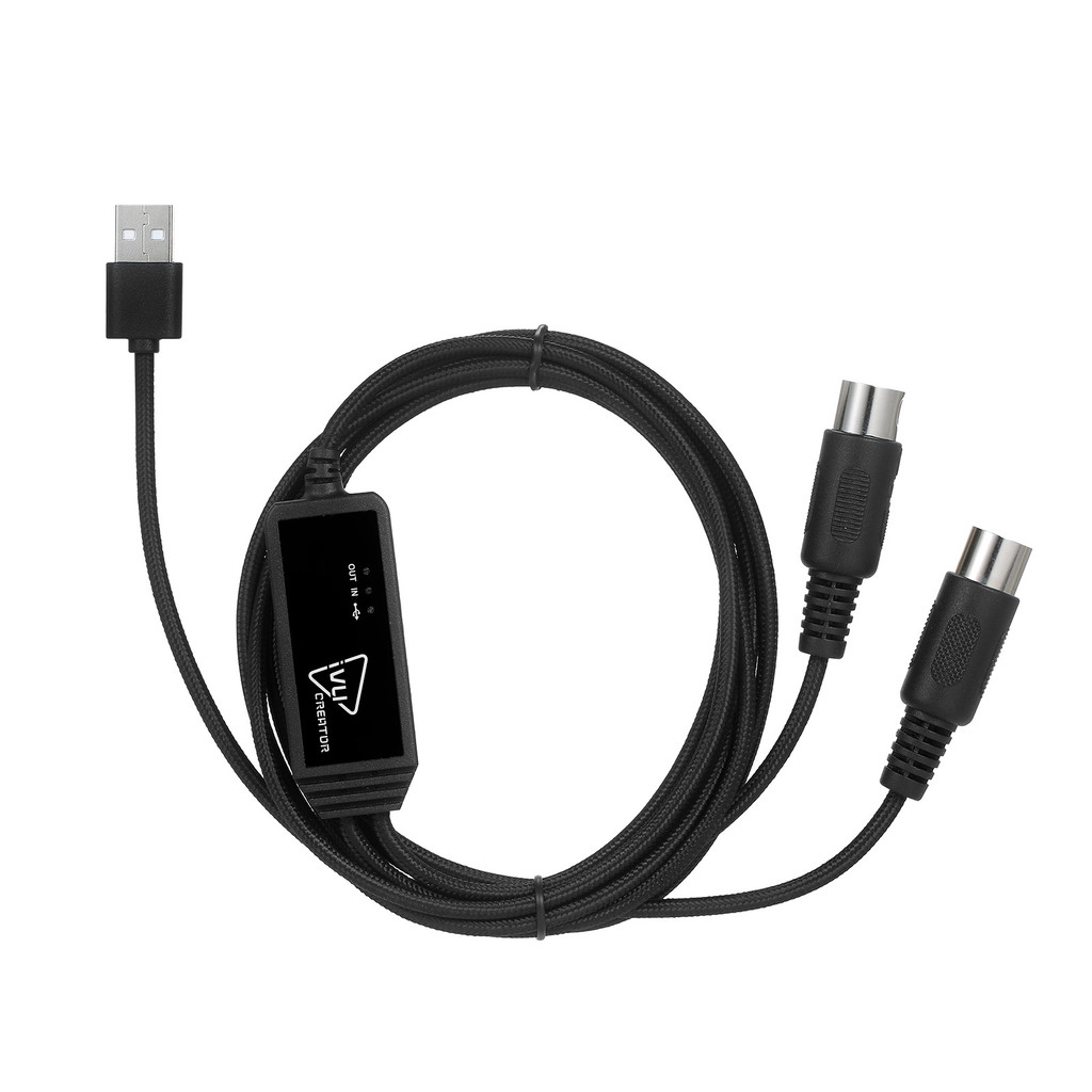 IVU Creator Pin Midi Sang Cáp USB Tương Thích Với Nhiều Ivu Creator Đa Năng Midi Sang USB Bộ Chuyển 