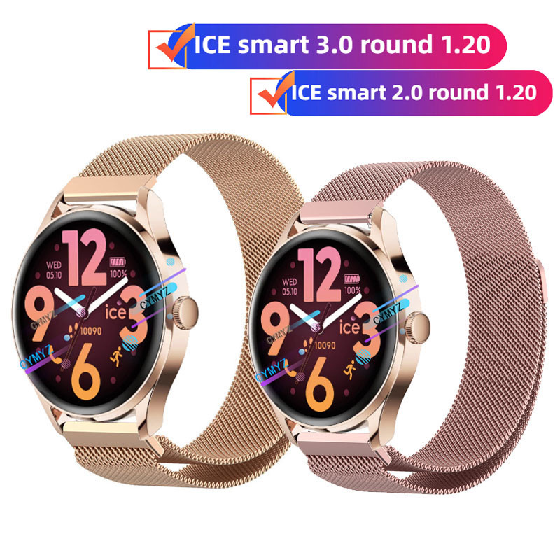 Ice-Watch ICE thông minh 3.0 tròn 1.20 dây đeo Dây đeo kim loại cho Ice-Watch ICE thông minh 2.0 trò