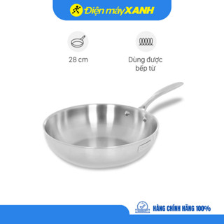 Chảo inox nguyên khối sâu đáy từ 28 cm Elmich Trimax EL-2836IN28