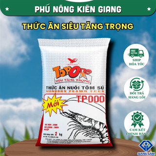 TOPONE - Thức ăn tăng trọng cho tôm, cá cảnh, 7 màu, guppy