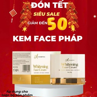 (2024) Kem Face Pháp A cosmetics dưỡng trắng da mặt 20g, kem whitening face cream