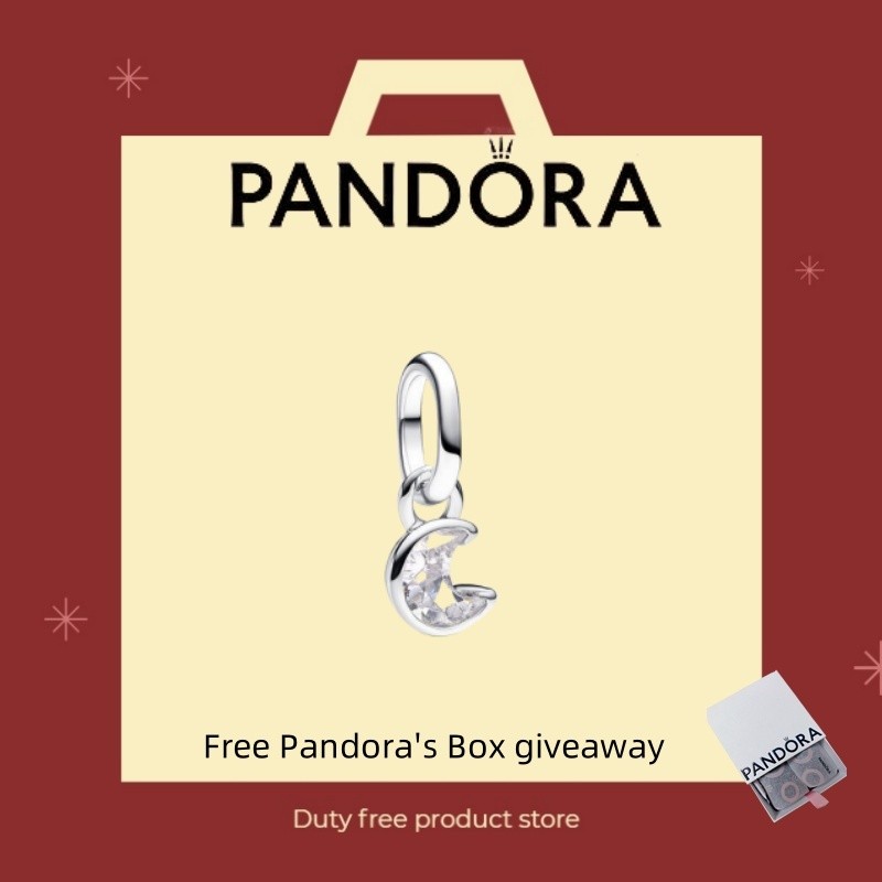 Pandora 100% 925 Bạc Trang Sức Tinh Tế Cặp Đôi Bộ Vòng Cổ Vòng Tay Mặt Dây Chuyền Pandora ME Lấp Lán