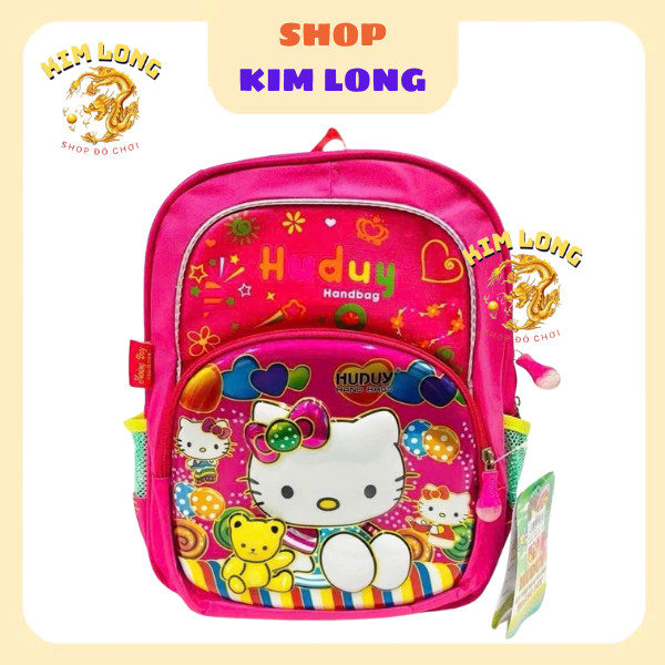 BALO / Cặp đi học hình Kitty - công chúa Elsa công chúa Disney - công chúa bạch tuyết cho bé gái mẫu