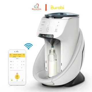  Máy pha sữa tự động Burabi Plus O2S thế hệ 6 cho bé có kết nối wifi thông minh - Monnie Kids 
