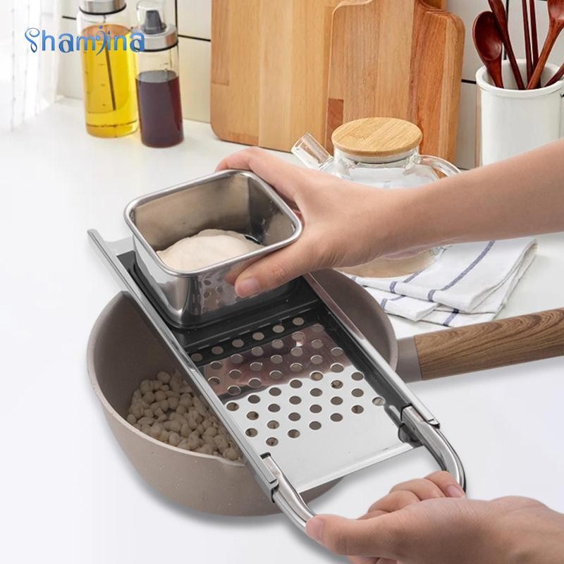 Shamjina Spaetzle Maker DIY Tool Homemade Pasta Maker Phụ kiện không gỉ