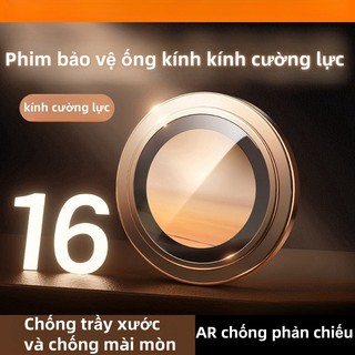 Phim bảo vệ camera sau bằng kính cường lực định vị tự động cho iPhone 17 11 12 13 14 15 16 Pro Max 17Air