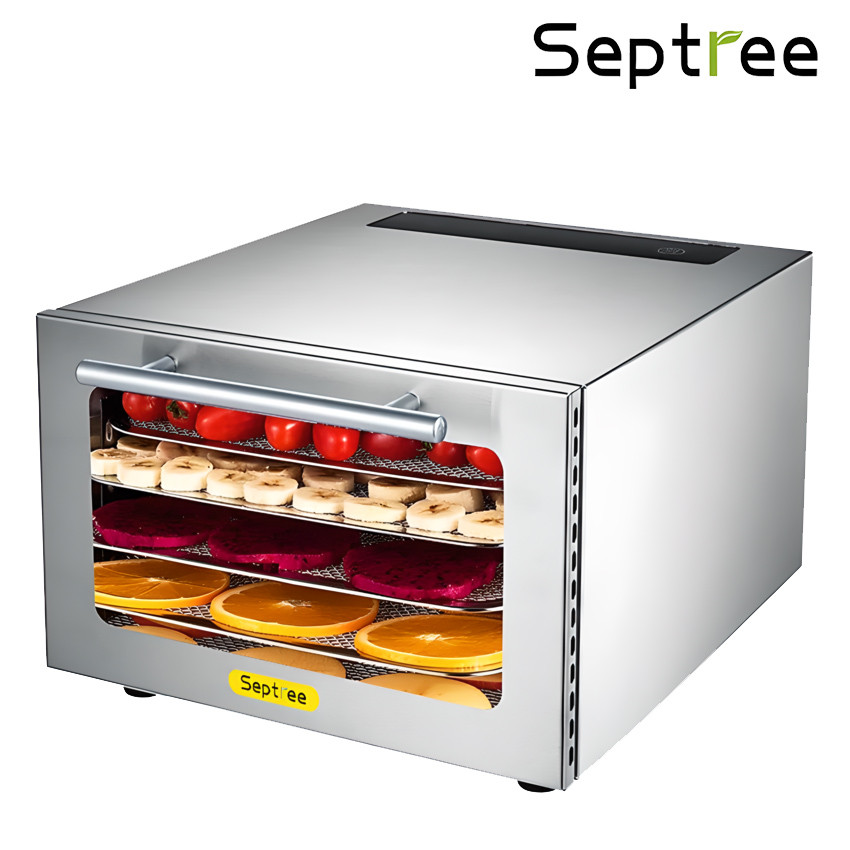 [MALL] Máy sấy thực phẩm gia đình 5 khay, hẹn giờ sấy khô tự ngắt thương hiệu Mỹ Septree DBC-05A - Bảo Hành 1 Năm