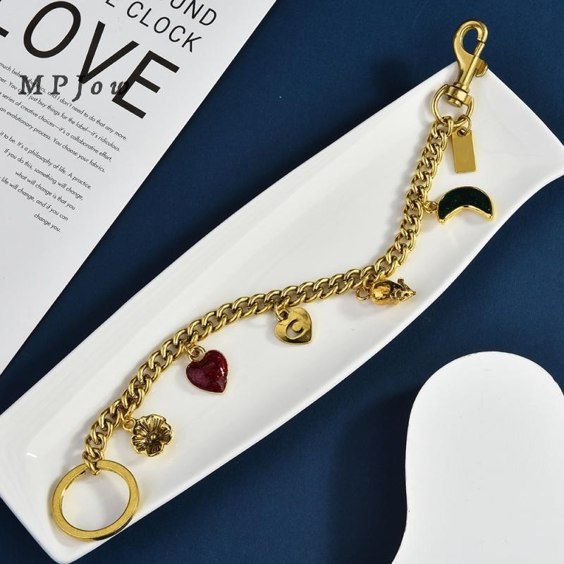 MPJow 1 Sáng Hoạt Hình Móc Khóa Túi Dây Xích Nhiều Màu Sắc Thời Trang Ô Tô Kim Loại Móc Khóa Tinh Tế Quà Tặng Quà Lưu Niệm Mặt Dây Chuyền Ô Tô Tốt