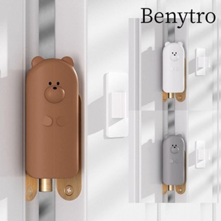  Nút chặn cửa BENYTRO Khóa an toàn bền bỉ chống rách cho bé Silicone Dễ dàng lắp đặt Cửa bảo vệ ngón tay chống ghim 