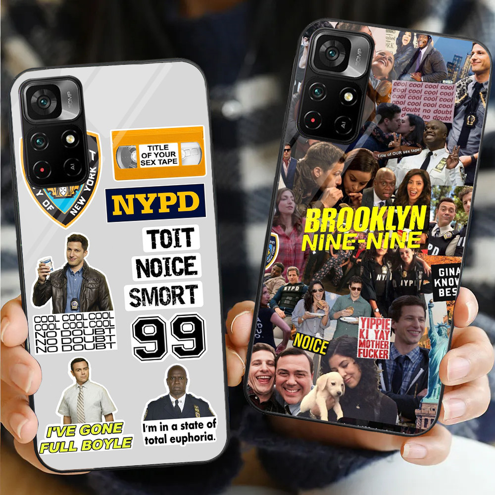 Ốp Điện Thoại Thủy Tinh brooklyn Nine-nine 02 Cho Xiaomi POCO F3 F4 F5 M3 M4 M5 M6 4G X3 X4 GT NFC X