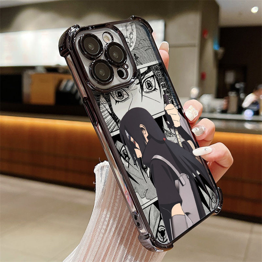 Vỏ truyện tranh Sasuke Itachi Anime NARUTO cho Xiaomi Mi 15 Ultra 14 14T 13 Poco F4 F5 X3 NFC X5 X6 