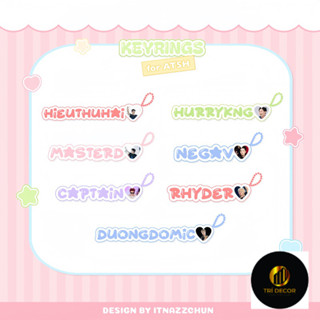 Keyring tên ATSH Anh Trai Say Hi