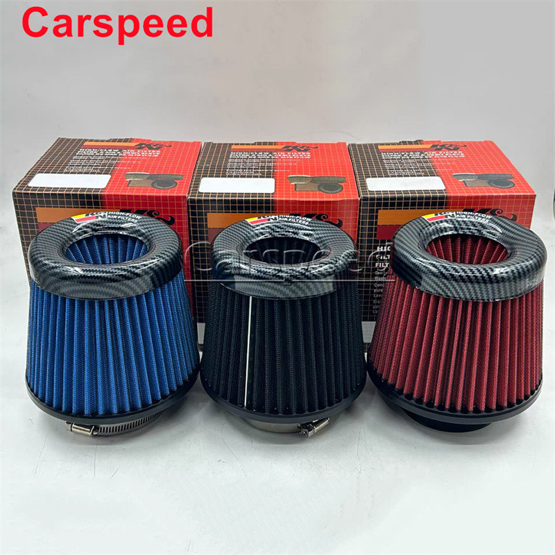 KN Carbon Look Car Racing Air Intake Filter K & N Breather Filter Cone Air Filter