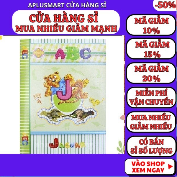 Lốc 5 - 10 tập ABC 4 oli 96 trang giá sỉ ⭐FREESHIP ⭐Uy tín ⭐Lốc 5 - 10 tập ABC 4 oli 96 trang giá sỉ