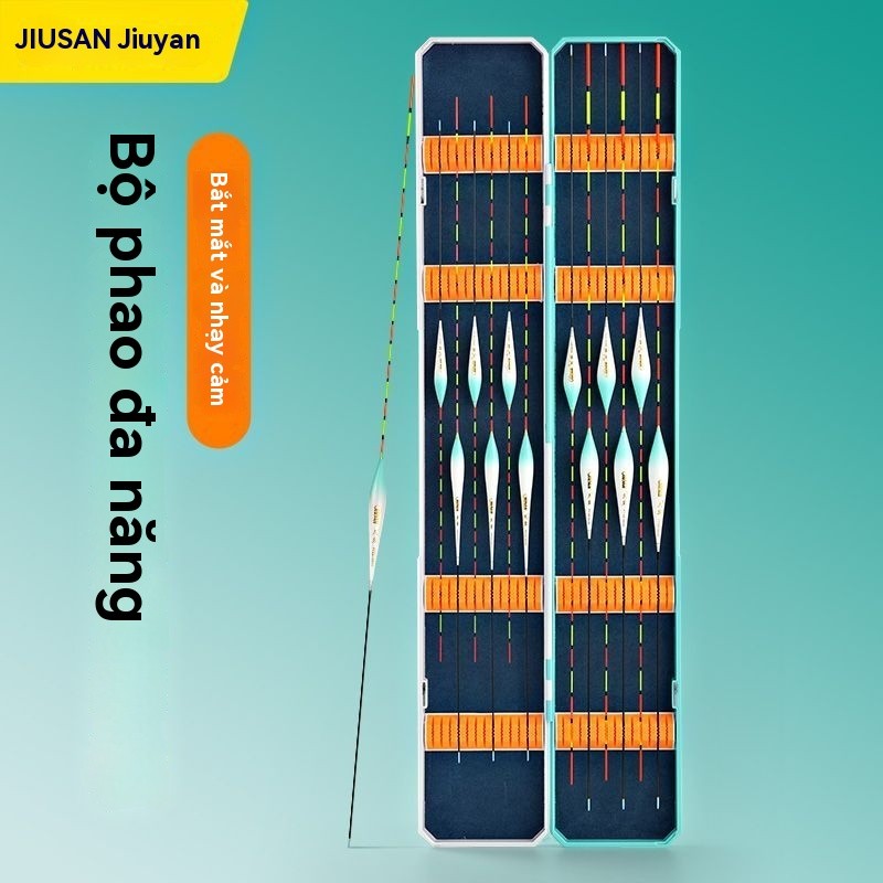 Bộ phao cá nhạy cảm cao Jiuyan Nano + Hộp phao chất lượng cao