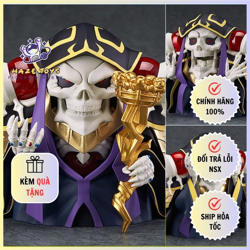 Mô Hình Nendoroid 631 Ainz Ooal Gown - (Good Smile Company) Figure Chính Hãng Nhật Bản