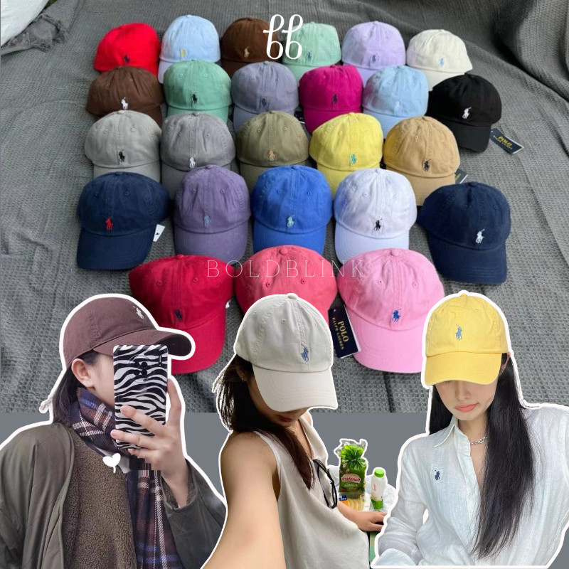 Mũ bóng chày RL Pony Dây đeo có thể điều chỉnh nóng nhất Thiết kế Unisex Thêu A0615