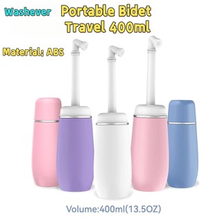 [Washever] 400ml Xịt du lịch cầm tay Thiết kế chống rò rỉ mới,Use ABS material Portable Bidet