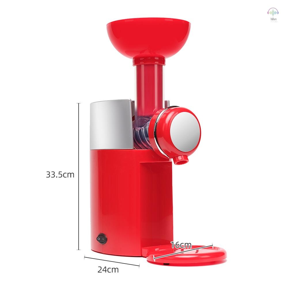 Máy Làm Kem Đa Năng Hộ Gia Đình Tự Động 160W 1000ml Lớn Capaicty Mini DIY Slush Trái Cây Món Tráng Miệng Máy Làm