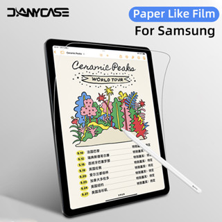 Phim Giấy Như Phim Bảo Vệ Màn Hình Cho Samsung Galaxy Tab S10 FE S6 Lite 10.4 inch Tab S10 Plus 12.4 A8 A9 A7 A7Lite S8 Plus S7 FE S6 S5E A10.1 A10.5 Matte